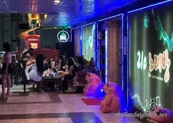 21st Century Karaoke Bangkok - lounge area with hostesses
