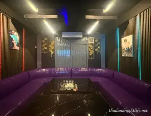 Koreana KTV Bangkok - private karaoke room interior