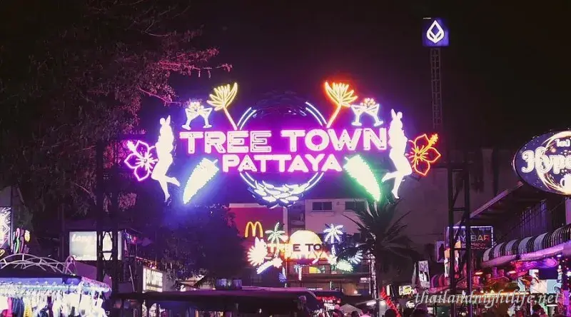 Complexe de bars à bière Tree Town Pattaya bars pour filles 2026