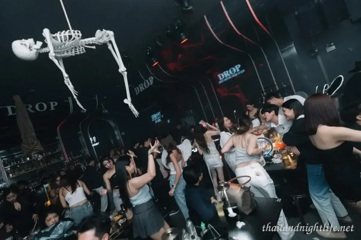 DROP HDY Hat Yai bar restaurant cocktail TikTok viral