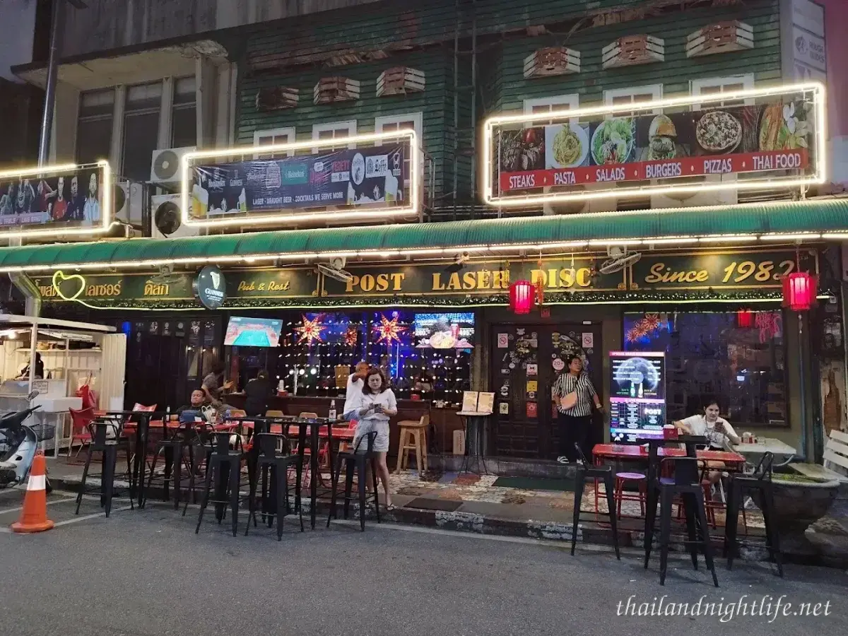 Post Laser Disc Pub Hat Yai retro bar live music
